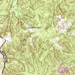 United States Geological Survey Puryear, TN-KY (1950, 24000-Scale) digital map