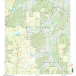 United States Geological Survey Puskus Lake, MS (2000, 24000-Scale) digital map