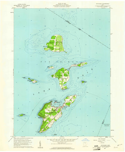 United States Geological Survey Put-In-Bay, OH (1959, 24000-Scale) digital map