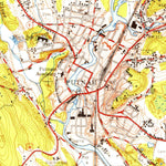 United States Geological Survey Putnam, CT (1955, 31680-Scale) digital map