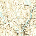 United States Geological Survey Putnam, CT-RI (1893, 62500-Scale) digital map