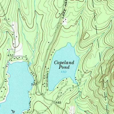 United States Geological Survey Putnam Mountain, NY (1966, 24000-Scale) digital map