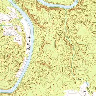 United States Geological Survey Putnam, NC (1974, 24000-Scale) digital map