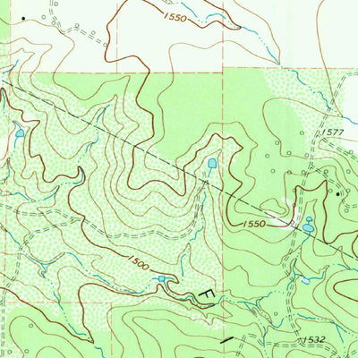 United States Geological Survey Putnam North, TX (1966, 24000-Scale) digital map