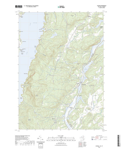 United States Geological Survey Putnam, NY (2023, 24000-Scale) digital map
