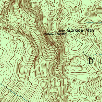 United States Geological Survey Putnam, NY-VT (1950, 24000-Scale) digital map