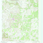 United States Geological Survey Putnam South, TX (1966, 24000-Scale) digital map