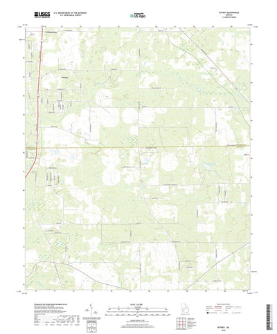 United States Geological Survey Putney, GA (2020, 24000-Scale) digital map
