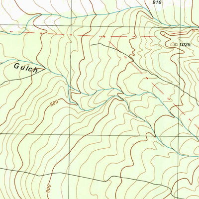 United States Geological Survey Puu O Kali, HI (1992, 24000-Scale) digital map