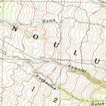 United States Geological Survey Puu O Kali, HI (1992, 24000-Scale) digital map