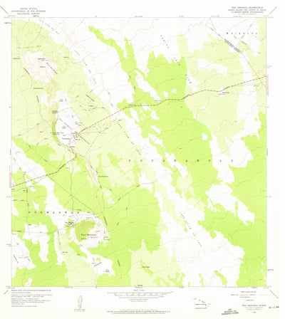 United States Geological Survey Puuanahulu, HI (1959, 24000-Scale) digital map