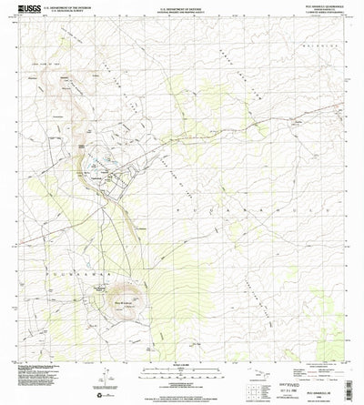United States Geological Survey Puuanahulu, HI (1996, 24000-Scale) digital map