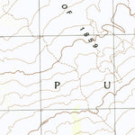 United States Geological Survey Puuanahulu, HI (1996, 24000-Scale) digital map