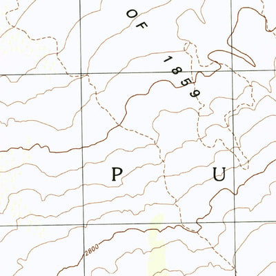 United States Geological Survey Puuanahulu, HI (1996, 24000-Scale) digital map