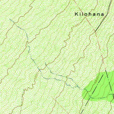 United States Geological Survey Puukinikini, HI (1967, 24000-Scale) digital map
