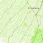 United States Geological Survey Puukinikini, HI (1981, 24000-Scale) digital map