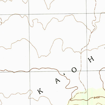 United States Geological Survey Puukoli, HI (1993, 24000-Scale) digital map