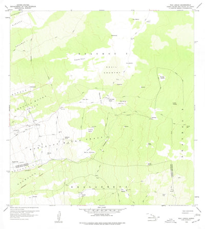 United States Geological Survey Puulehua, HI (1959, 24000-Scale) digital map