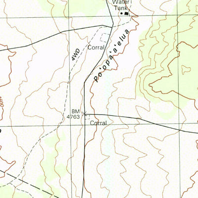 United States Geological Survey Puulehua, HI (1993, 24000-Scale) digital map