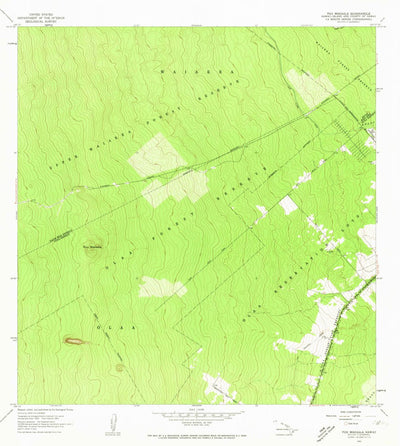 United States Geological Survey Puumakaala, HI (1963, 24000-Scale) digital map