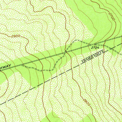 United States Geological Survey Puumakaala, HI (1963, 24000-Scale) digital map