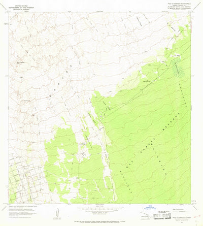 United States Geological Survey Puuokeokeo, HI (1967, 24000-Scale) digital map