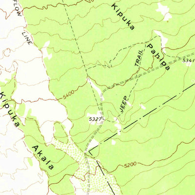 United States Geological Survey Puuokeokeo, HI (1967, 24000-Scale) digital map