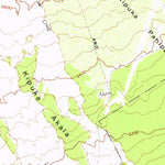 United States Geological Survey Puuokeokeo, HI (1981, 24000-Scale) digital map