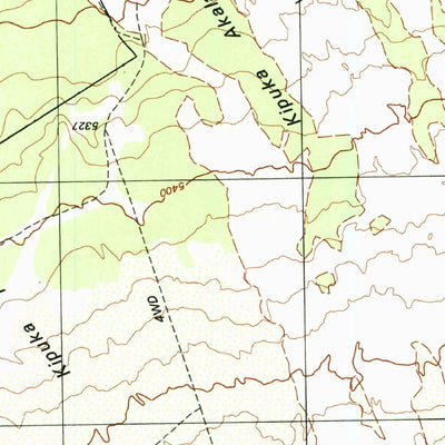 United States Geological Survey Puuokeokeo, HI (1995, 24000-Scale) digital map