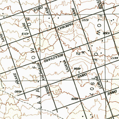 United States Geological Survey Puuokeokeo, HI (1995, 24000-Scale) digital map