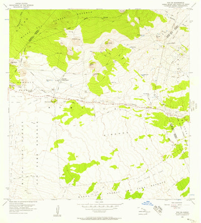 United States Geological Survey Puuoo, HI (1956, 24000-Scale) digital map