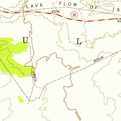 United States Geological Survey Puuoo, HI (1956, 24000-Scale) digital map