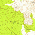 United States Geological Survey Puuoo, HI (1956, 24000-Scale) digital map