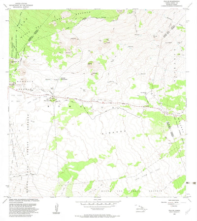 United States Geological Survey Puuoo, HI (1982, 24000-Scale) digital map