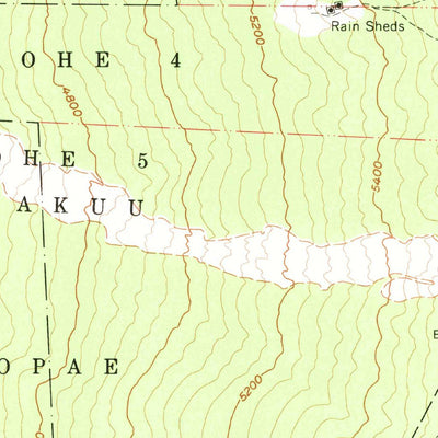 United States Geological Survey Puupohakuloa, HI (1963, 24000-Scale) digital map
