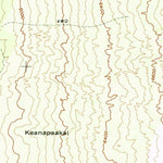 United States Geological Survey Puupohakuloa, HI (1982, 24000-Scale) digital map