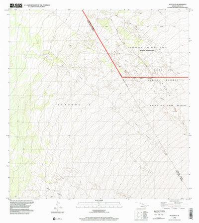 United States Geological Survey Puupohakuloa, HI (1993, 24000-Scale) digital map