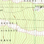 United States Geological Survey Puupohakuloa, HI (1995, 24000-Scale) digital map