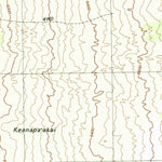 United States Geological Survey Puupohakuloa, HI (1995, 24000-Scale) digital map