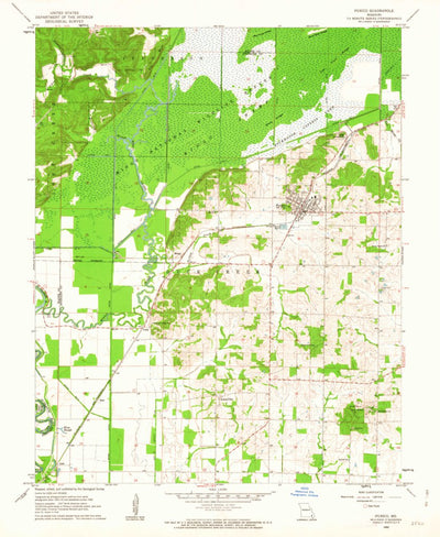 United States Geological Survey Puxico, MO (1962, 24000-Scale) digital map