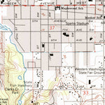 United States Geological Survey Puyallup, WA (1961, 24000-Scale) digital map