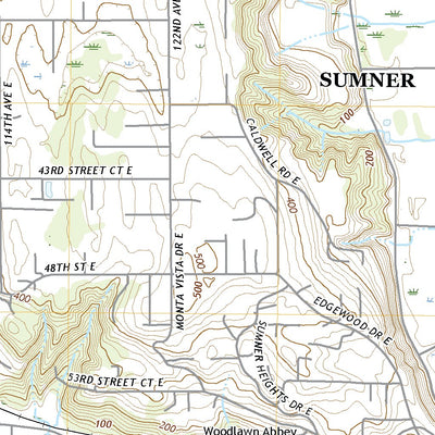 United States Geological Survey Puyallup, WA (2020, 24000-Scale) digital map