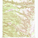 United States Geological Survey Puye, NM (1952, 24000-Scale) digital map
