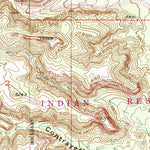 United States Geological Survey Puye, NM (1952, 24000-Scale) digital map