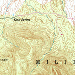 United States Geological Survey Pyeatt Ranch, AZ (1958, 24000-Scale) digital map