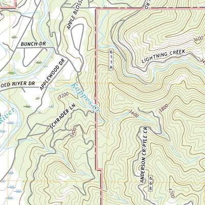 United States Geological Survey Pyle Creek, ID (2020, 24000-Scale) digital map