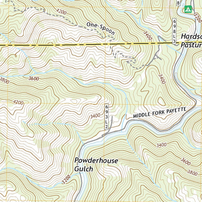 United States Geological Survey Pyle Creek, ID (2020, 24000-Scale) digital map