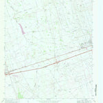 United States Geological Survey Pyote East, TX (1969, 24000-Scale) digital map