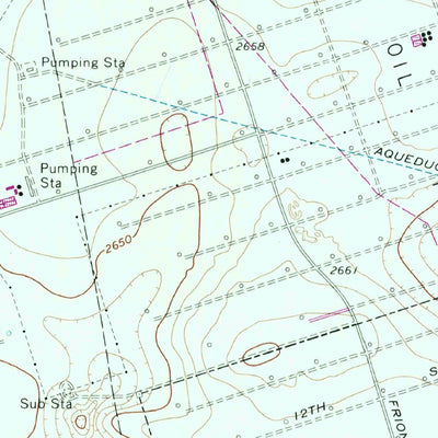 United States Geological Survey Pyote East, TX (1969, 24000-Scale) digital map