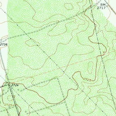 United States Geological Survey Pyote NE, TX (1969, 24000-Scale) digital map